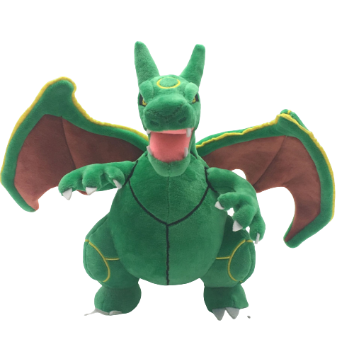 Rayquaza Charizard From Pokemon Plush Toy