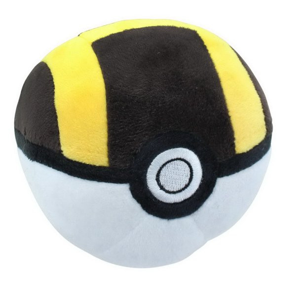 Ultra Ball Black From Pokemon Plush Toy