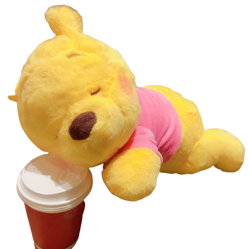 Sleeping Winnie The Pooh From Disney Plush Toy