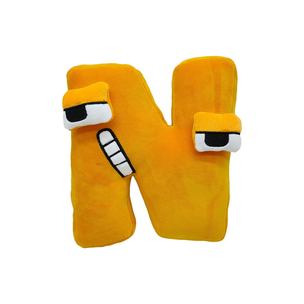 N From Alphabet Lore Plush Toy