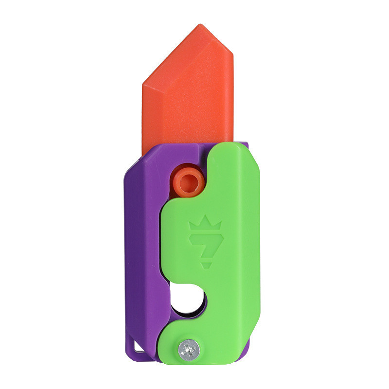 3D Gravity Radish Knife Toy