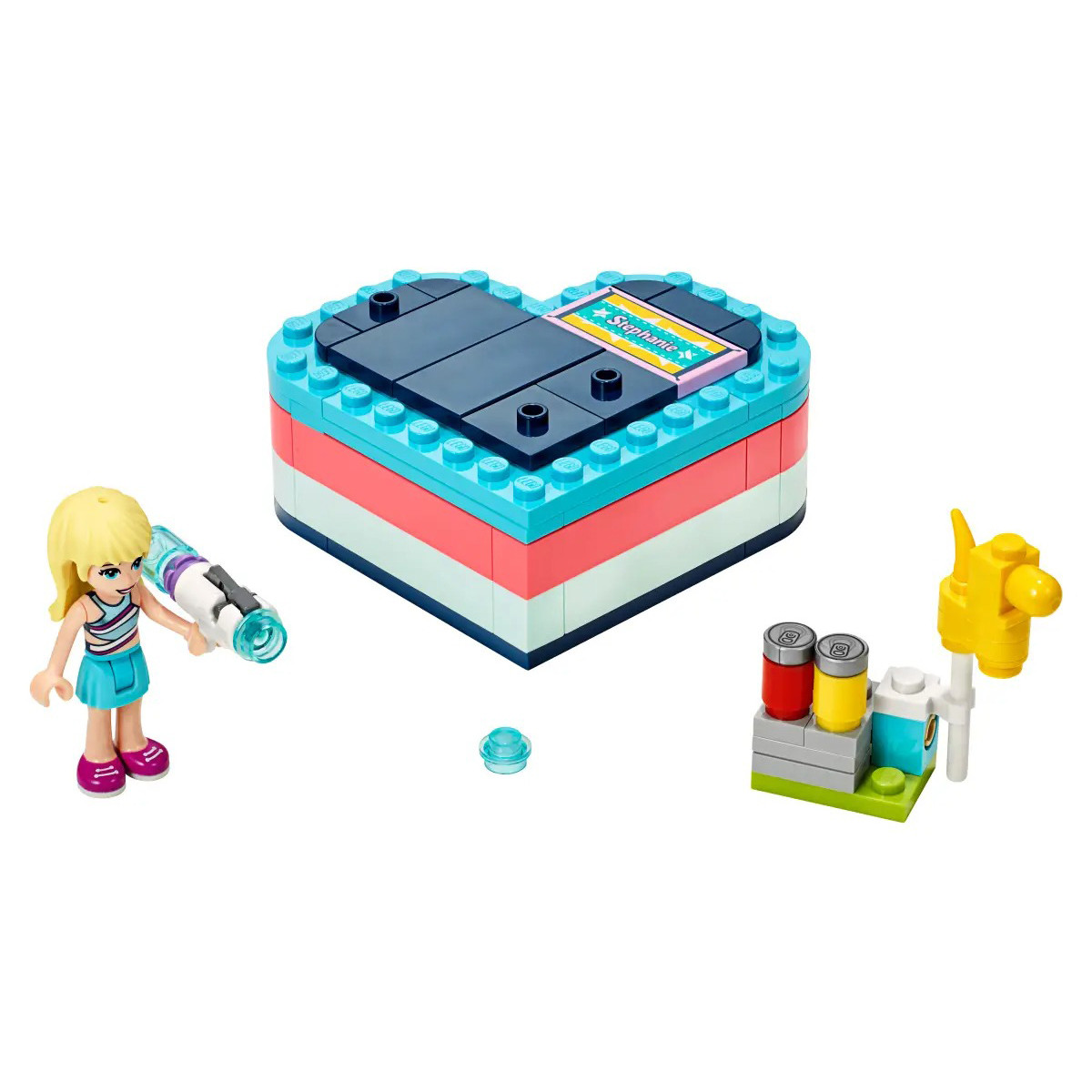 Friends Stephanie's Summer Heart Box 41386 Brick Building Kit