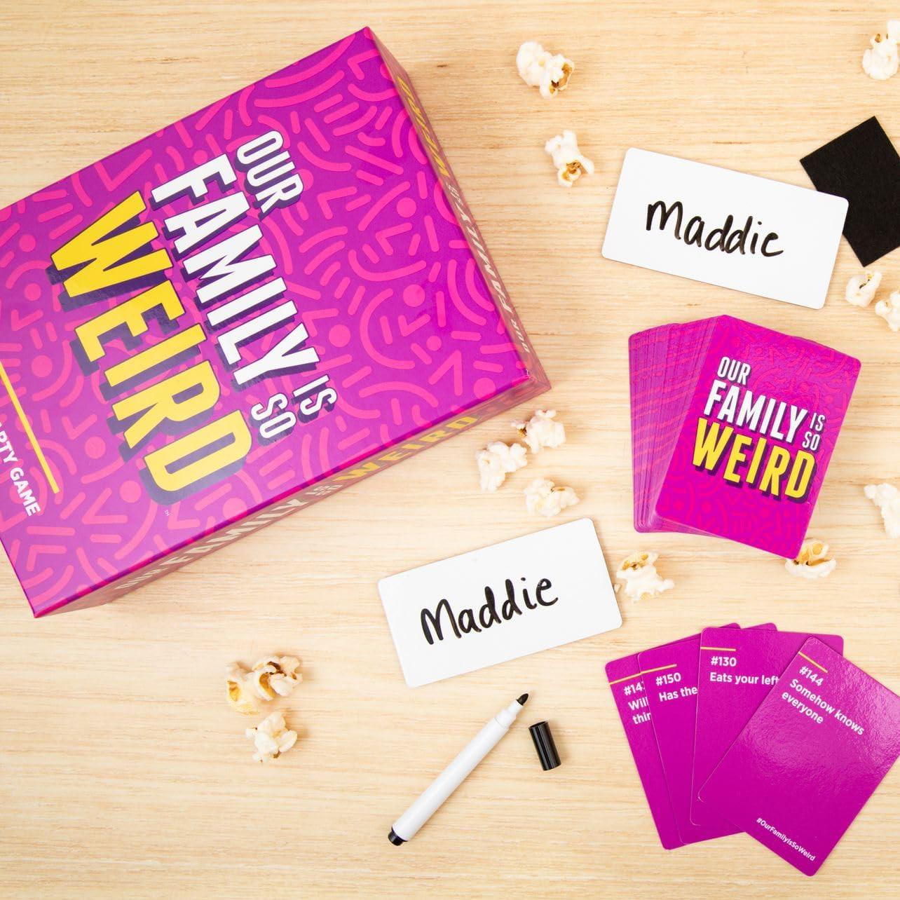 Our Family Is So Weird Family Party Card Game