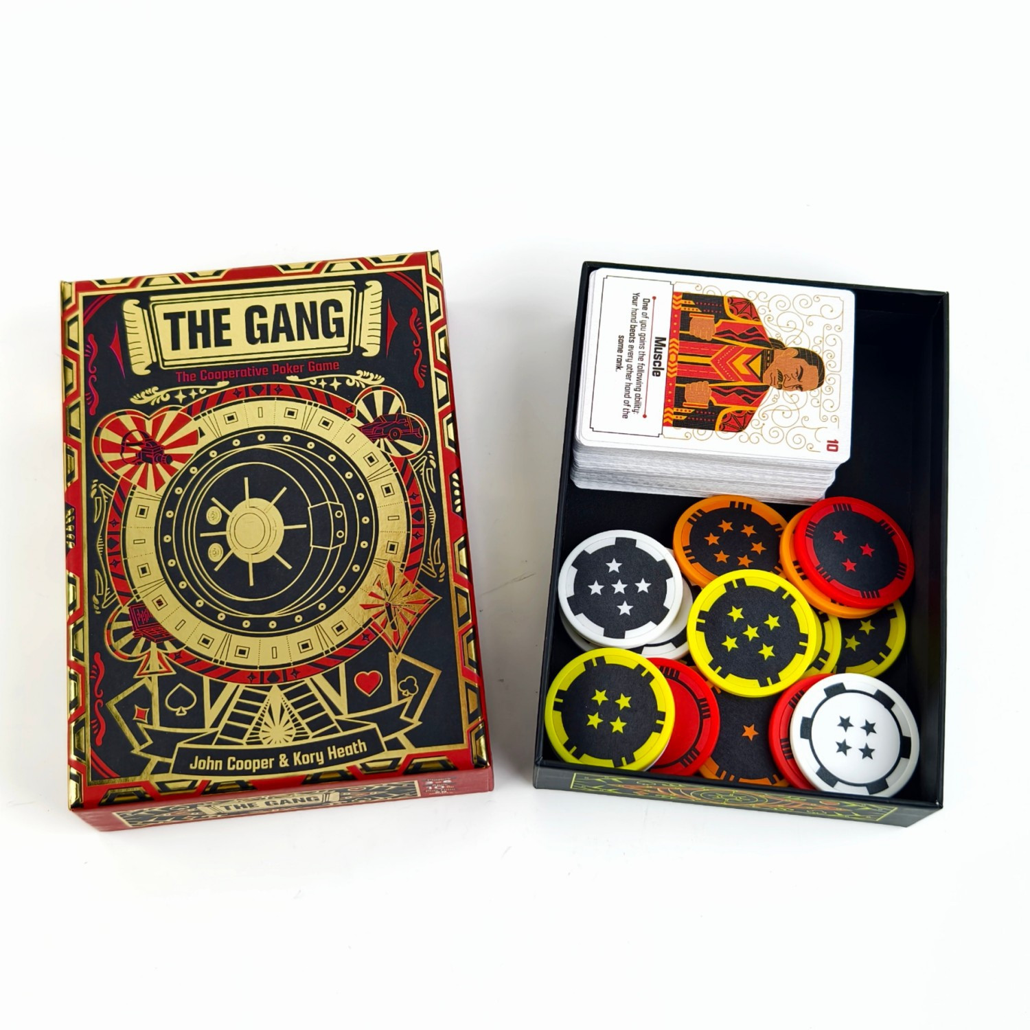 The Gang Cooperative Poker Game