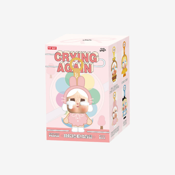 Popmart Crybaby Crying Again Series Vinyl Face Plush Blind Box