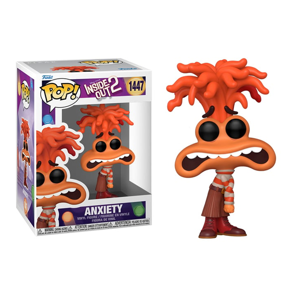 Funko Pop Anxiety #1447 Vinyl Figure - Inside Out Collection