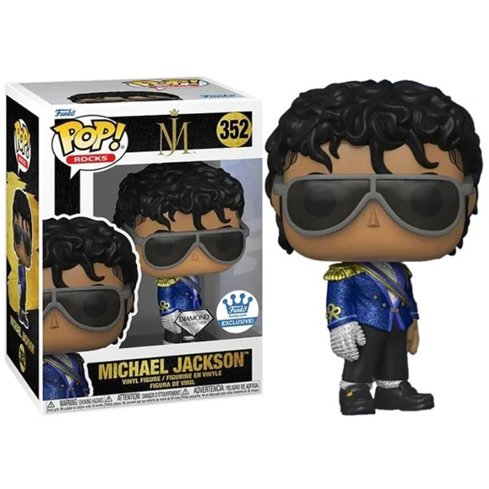 Funko Pop Michael Jackson Diamond #352 MJ Special Edition Vinyl Figure