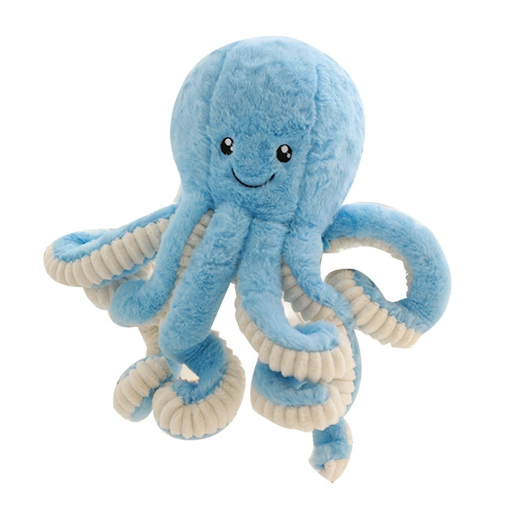 Blue Octopus Plush Toy 18cm 7inches