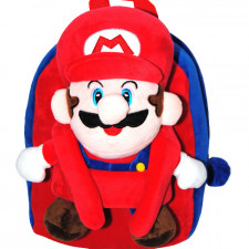Super Mario Plush Kids Preschool Kindergarten Backpack Rucksack