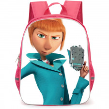 Minions Lucy Backpack StudentPack - Lucy Holding Gun Poster Movie Art