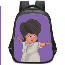 Minions Master Chow Backpack StudentPack - Master Chow Portrait Cartoon Art