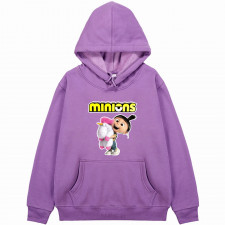 Minions Agnes Hoodie Hooded Sweatshirt Sweater Jacket - Agnes Unicorn Stuff Toy
