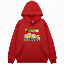 Minions Hoodie Hooded Sweatshirt Sweater Jacket - Minions Portrait Sticker