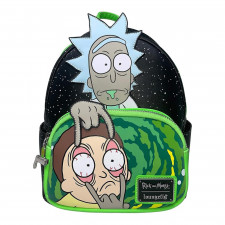 Rick And Morty Loungefly Mini Backpack - Rick And Morty Loungefly