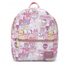 Sanrio Loungefly Mini Backpack - Pink Sanrio Characters Loungefly
