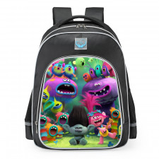Trolls Characters School Backpack