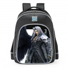 Super Smash Bros Ultimate Sephiroth School Backpack