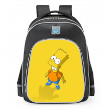 The Simpsons Bart School Backpack