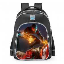 Spider Man Miles Morales Venom Strike School Backpack
