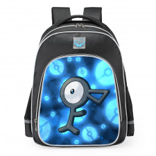 Pokemon Unown School Backpack