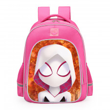 Marvel Spider Gwen Cute Face School Backpack
