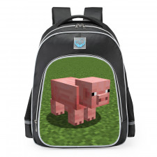 Minecraft Pig School Backpack