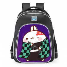Molang Demon Slayer School Backpack