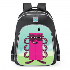 Number Blocks Number Eight School Backpack