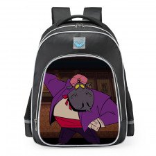 Rise of the Teenage Mutant Ninja Turtles Hypno Potamus School Backpack