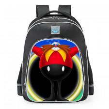 Sonic Origins Eggman School Backpack
