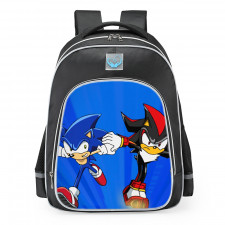 Sonic X Sonic And Shadow School Backpack