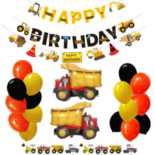Truck Birthday Party Decoration Mega Pack Theme