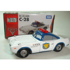 Tomy Tomica Disney Cars Finn McMissile Airport Guard Type C-28