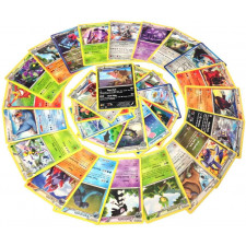100 Pokemon Trading Cards (100 GX Cards)