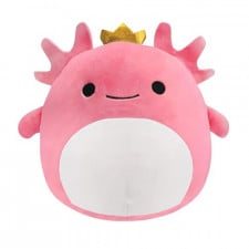 Squishmallows Red Axolotl With Crown Plush Toy