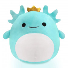 Squishmallows Teal Axolotl With Crown Plush Toy