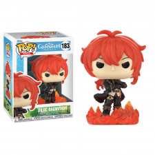 Funko Pop Diluc Ragnvindr #183 Vinyl Figure - Genshin Impact Collection