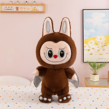 Labubu The Monsters With Wings Soft Stuffed Plush Multiple Sizes Brown