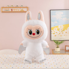 Labubu The Monsters With Wings Soft Stuffed Plush Multiple Sizes White