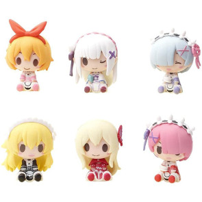 Re:Zero Starting Life In Another World 7pc Figure Set