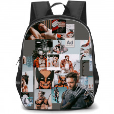 Marvel Wolverine Backpack StudentPack - Wolverine Movie Comic Collage