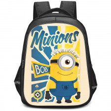 Minions Bob Backpack StudentPack - Bob Portrait Pop Art