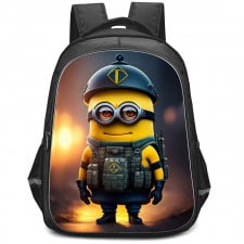 Minions Backpack StudentPack - Soldier Minion Portrait 3D Art