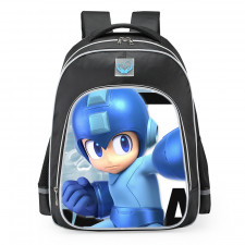 Super Smash Bros Ultimate Mega Man School Backpack