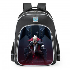 V Rising Male Vampire School Backpack