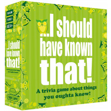 I Should Have Known That Trivia Card Game