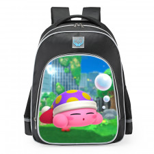 Kirby And The Forgotten Land Sleep Kirby School Backpack