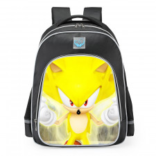 Sonic Colors Ultimate Super Sonic Cool School Backpack