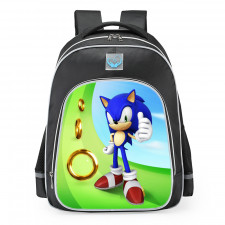 Sonic Dash Sonic The Hedgehog School Backpack