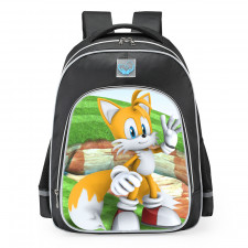Sonic Dash Miles Tails Prower School Backpack
